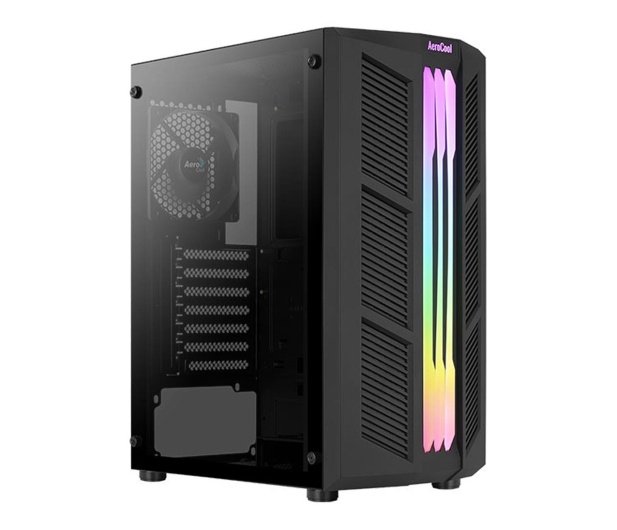 AEROCOOL Prime RGB Mid Tower czarna AEROPGSPRIME-G-BK-V1 - 1192546 - zdjęcie